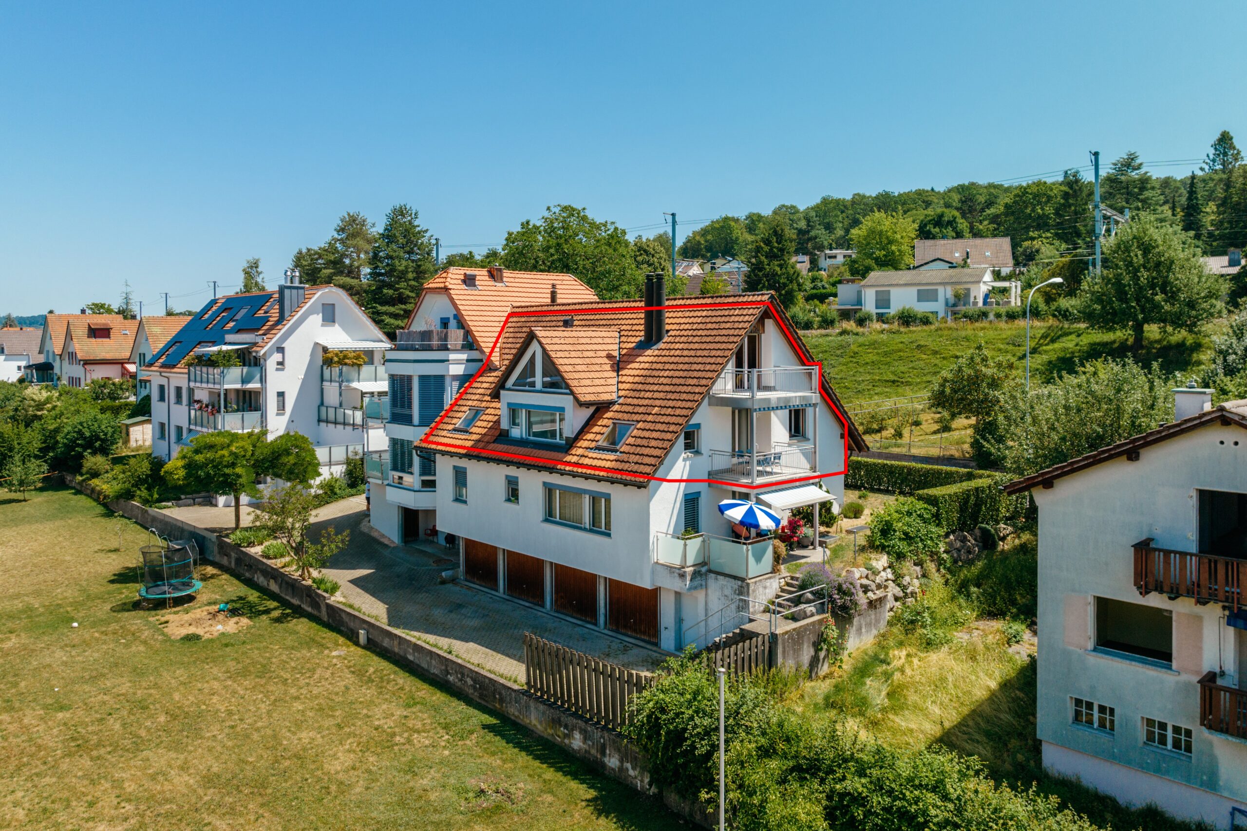 Dachmaisonette-Wohnung in Urdorf