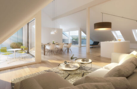 6.5 Zi Neubau Dachwohnungen in Rottenschwil